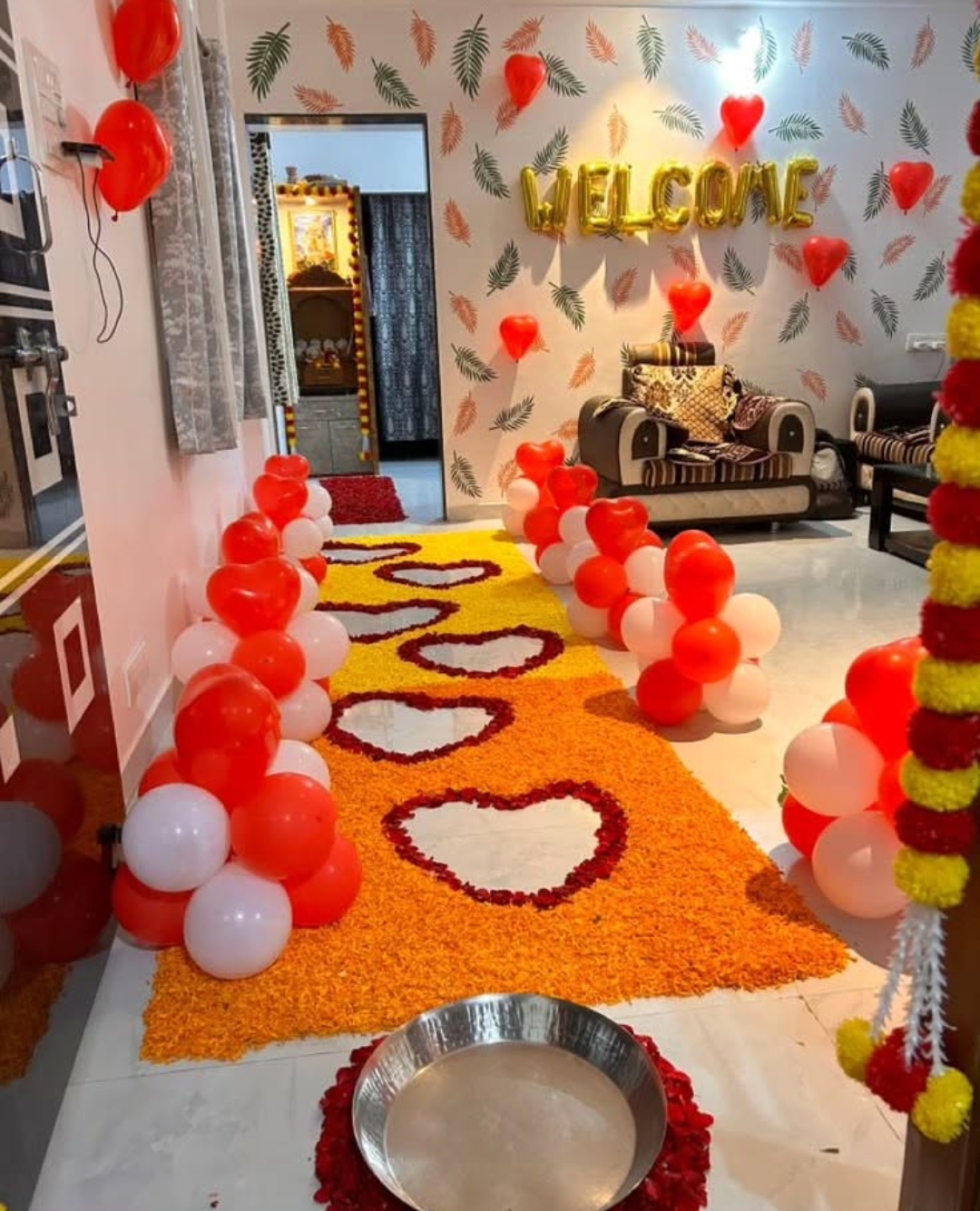 Welcome Baby Decorations decoration setup in Jorhat